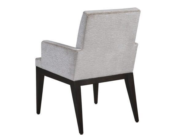MURANO UPHOLSTERED ARM CHAIR from back