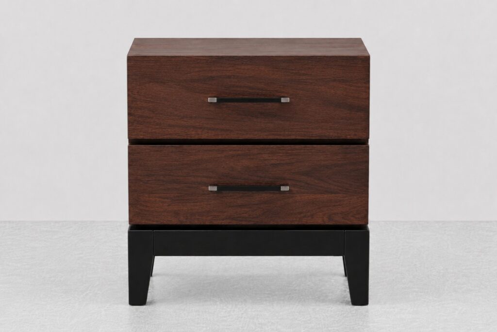 Two drawer nightstand