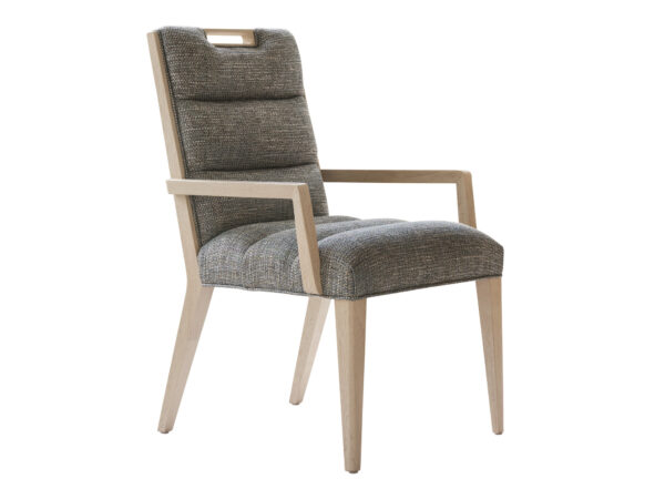 Aiden Channedled UPholstered Arm Chair