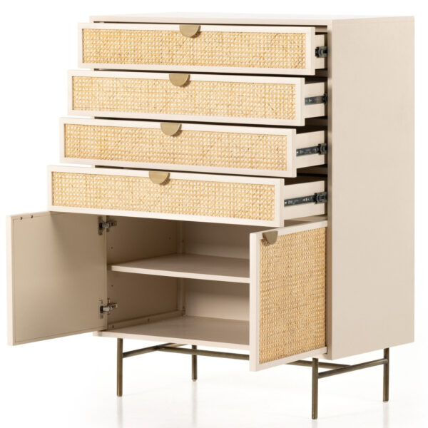 Luella-Tall-Dresser-Matte-Alabaster-drawers-open