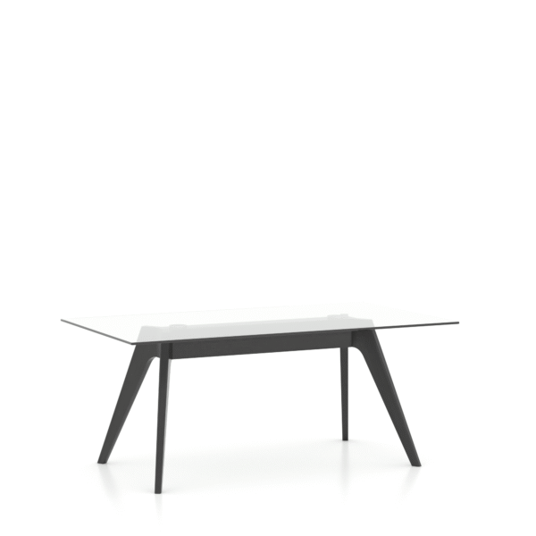 Rectangular Glass Table – Base DQ