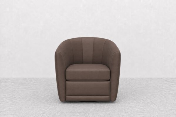 Natuzzi Giada Brown Chair