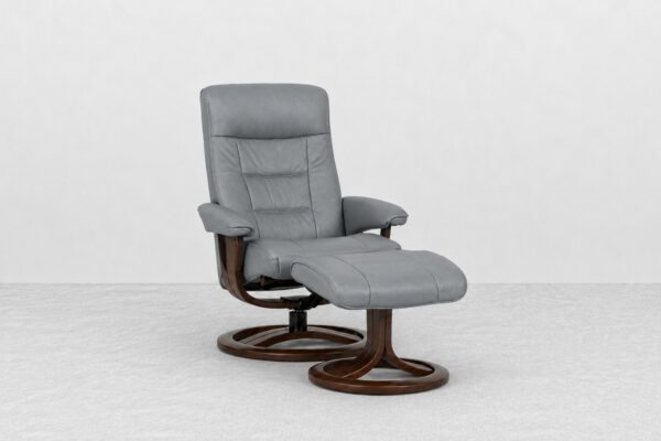 H2 Bravo Aurora Denim Recliner