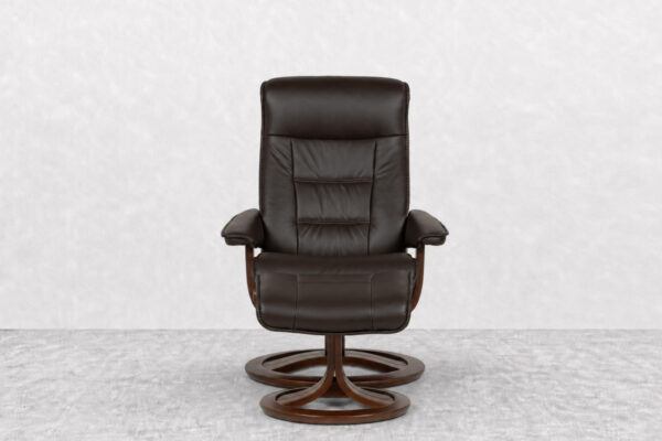 H2 Bravo Black Recliner