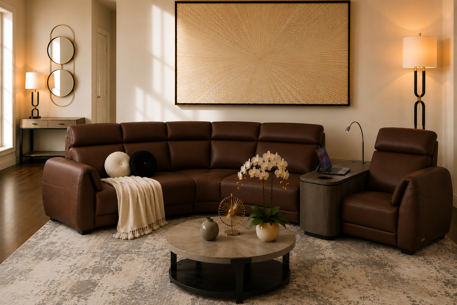 Room after interior design