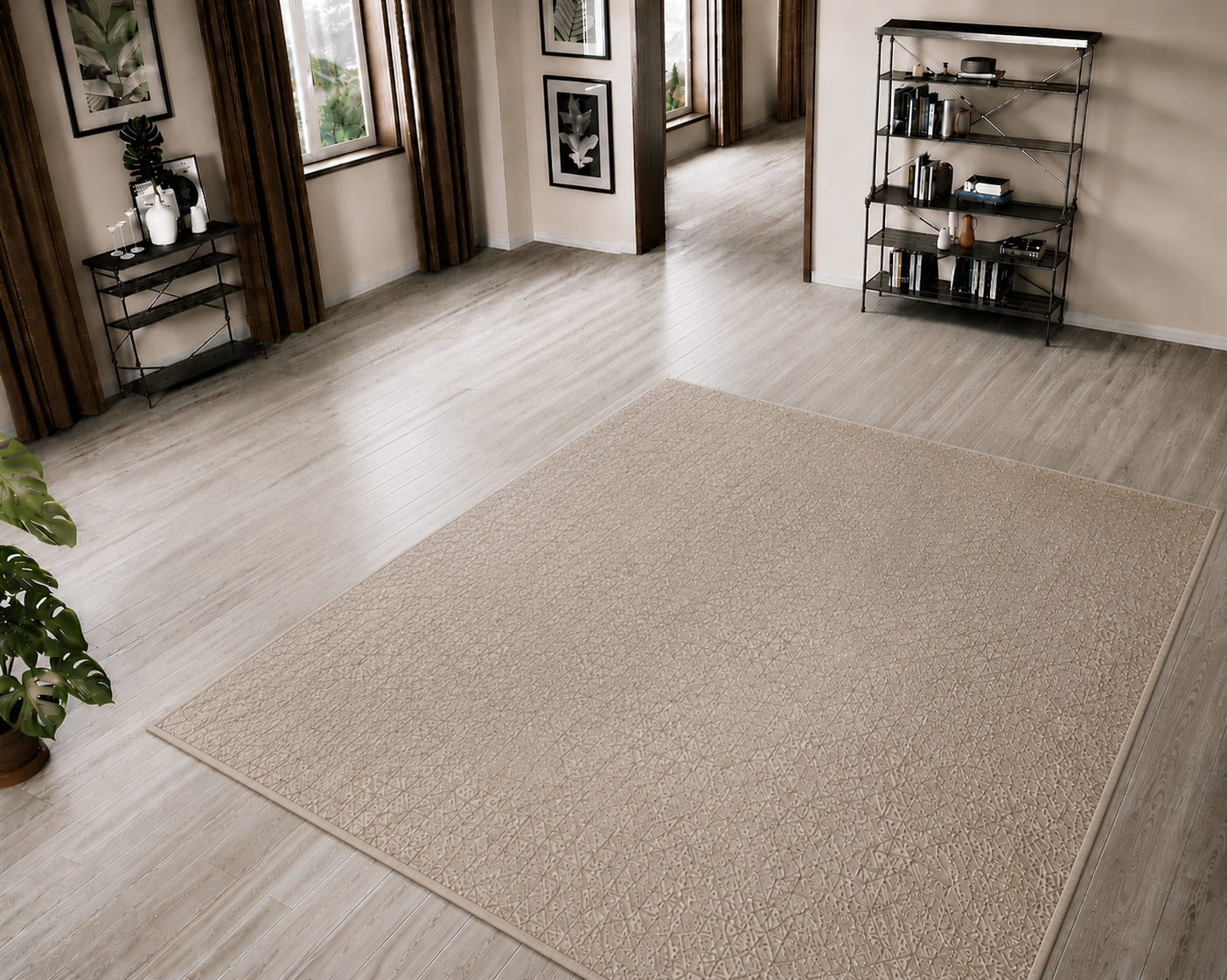 room with carpet