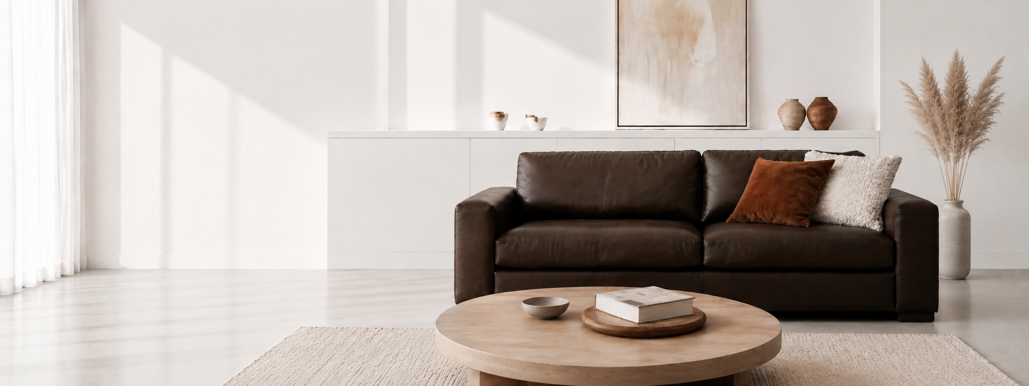 Comfortable family sofa available at Cricklewood Interiors Calgary
