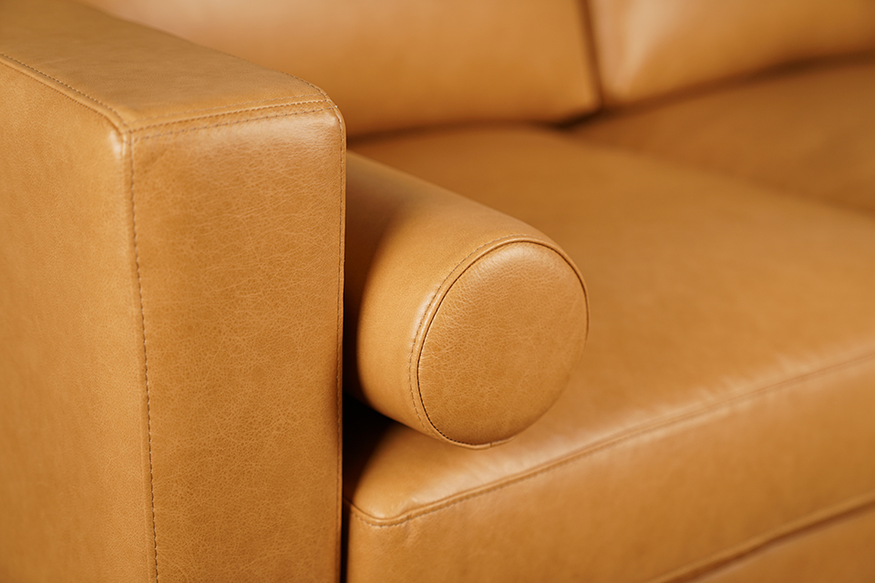 Cassidy Sofa by Linea arm and upholstery detail