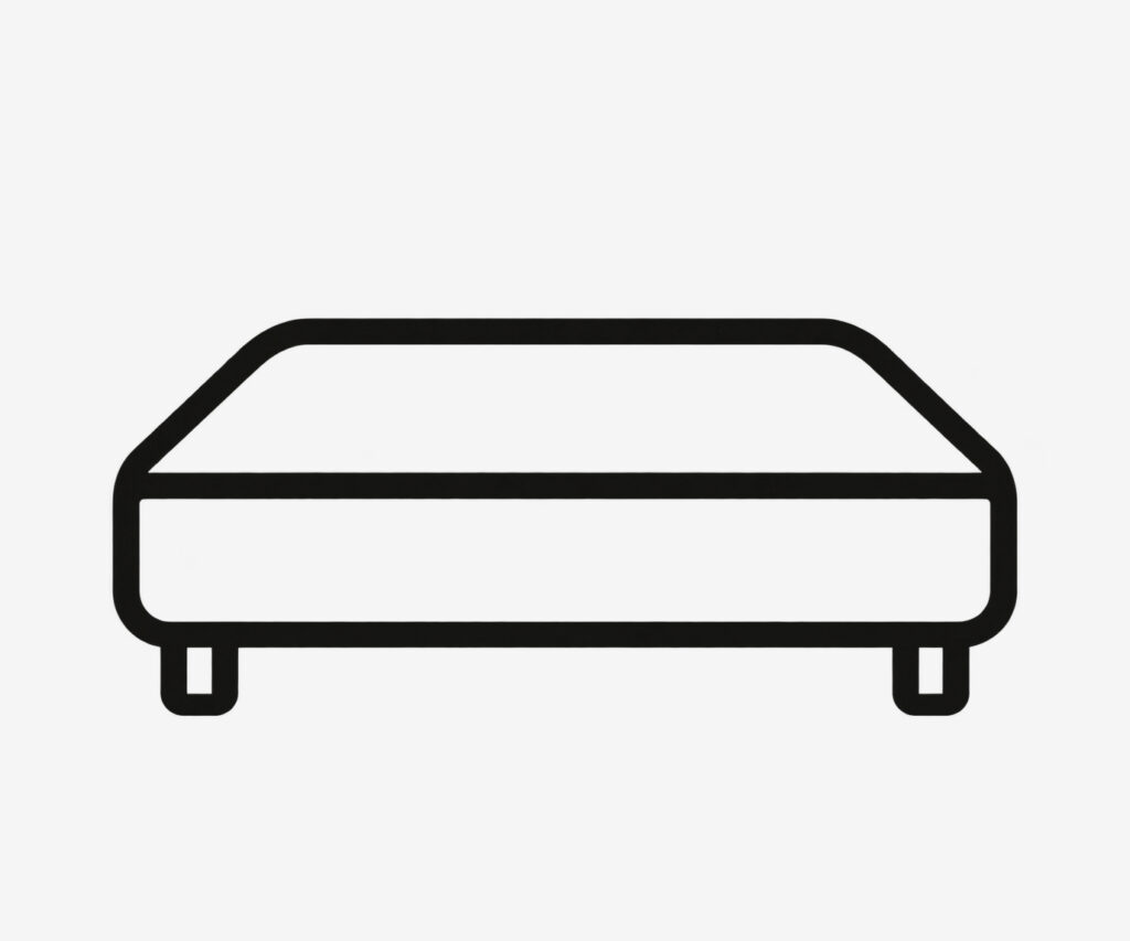 Loose seat and back cushions