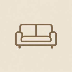 Sectional seat depth icon